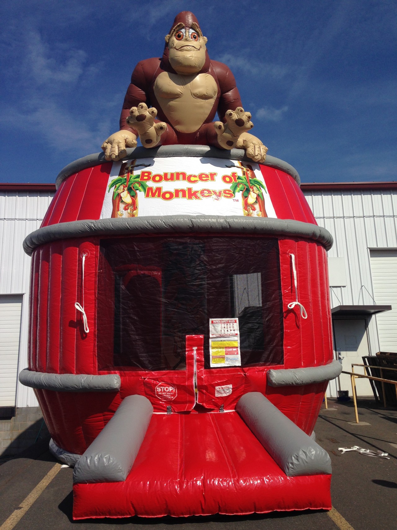 monkey jump bouncer