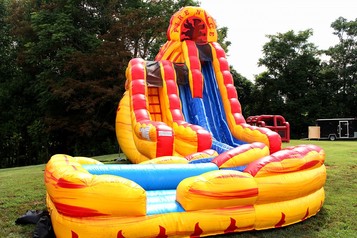 Fire and Ice Dual Slide - Your Event Source